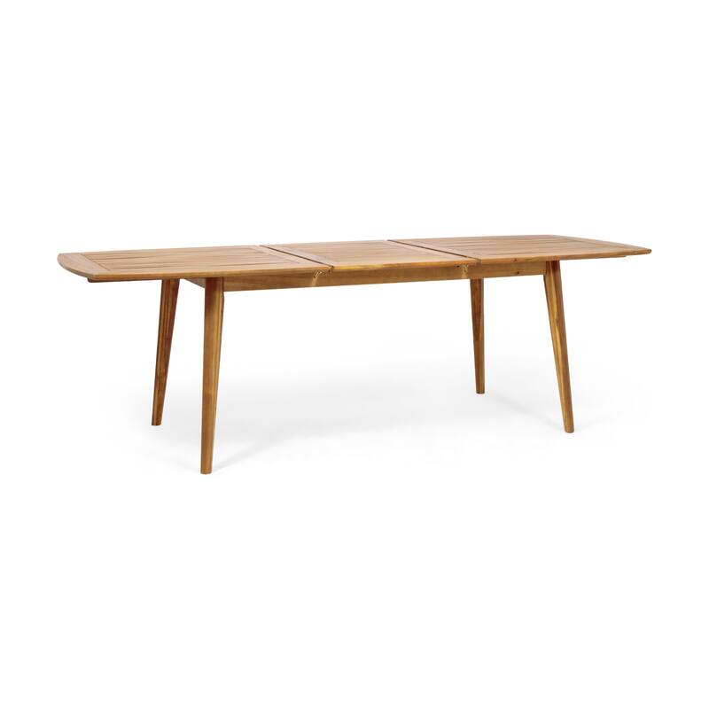 Stamford Outdoor Wood Dining Table by Christopher Knight Home