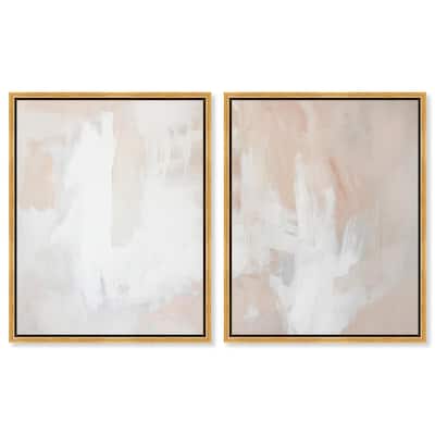 Opalescent Hues I Canvas Set of 2 by Art Remedy