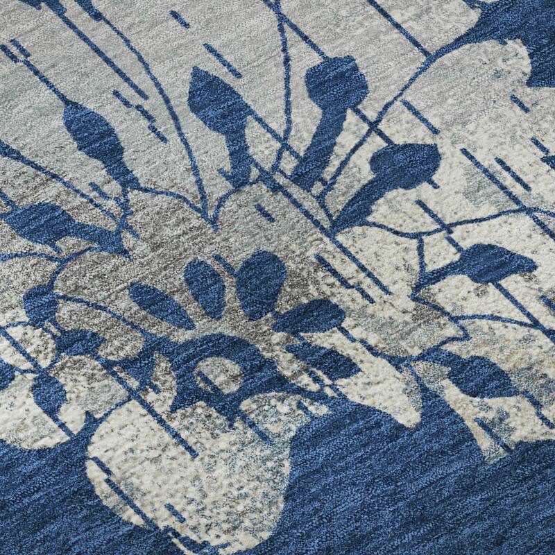 Premium Washable Super Soft Floral Whimsy Mayfield Rug