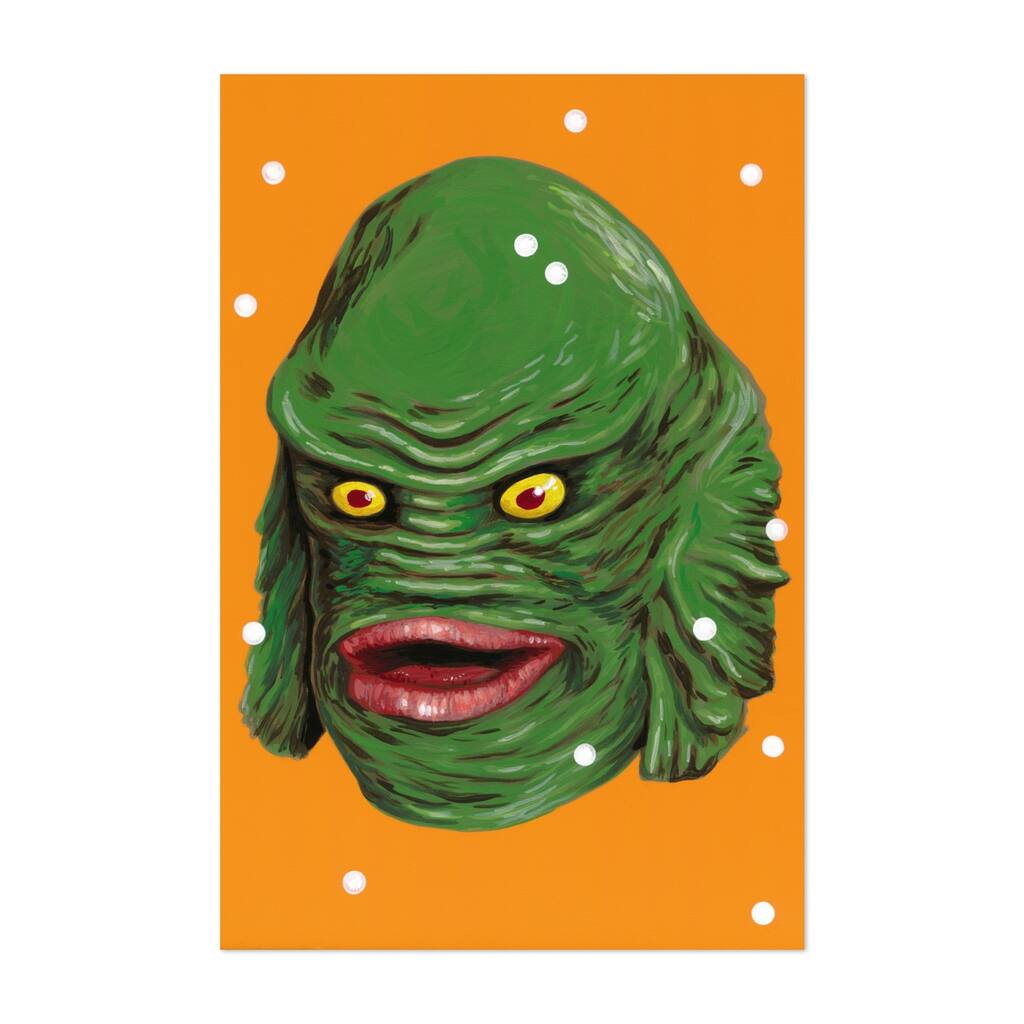 Creature Painting Creature from the Black Lagoon Art Print/Poster