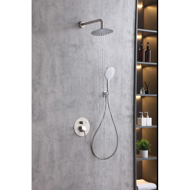 Indigo Home Complete Shower Faucet System with Rough-in Valve