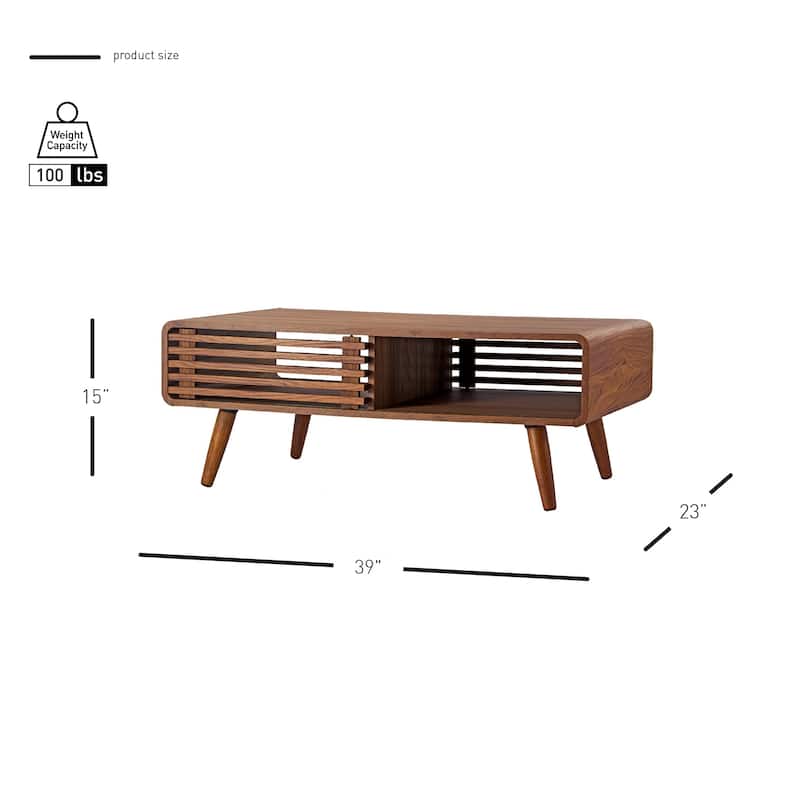 NPD Furniture Wilson Slat Coffee Table