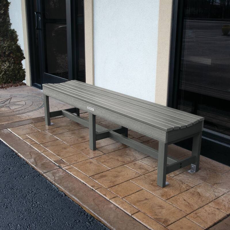 Highwood Commercial Grade Weldon 6ft Backless Picnic Bench