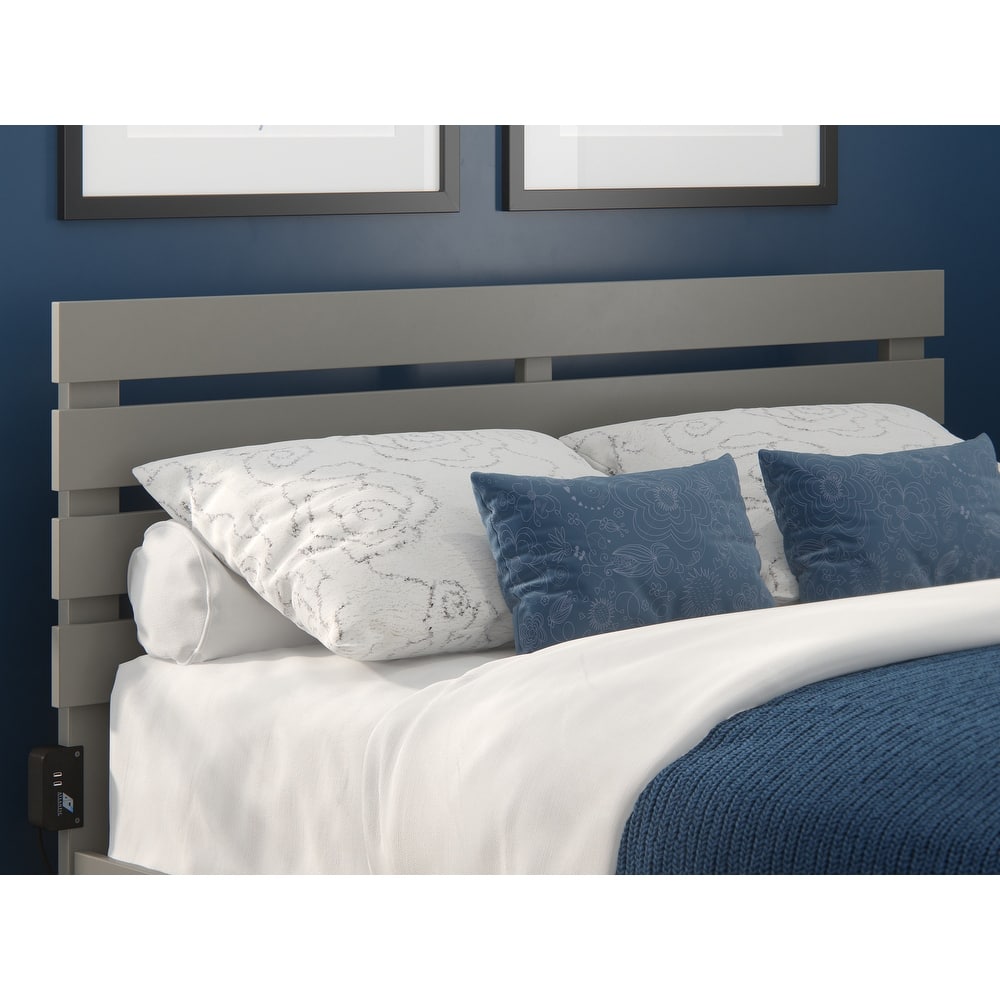 AFI Oxford Headboard with Attachable Charger