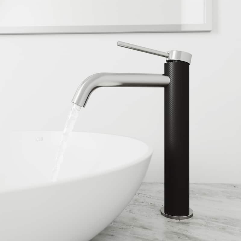 VIGO Lexington 10" H Single Handle Single Hole Bathroom Vessel Faucet