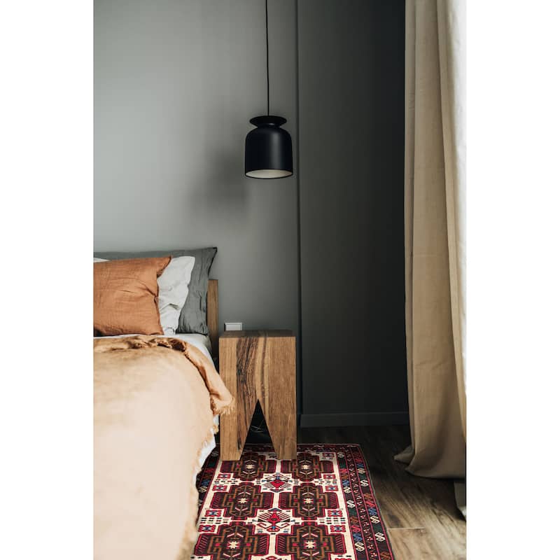 ECARPETGALLERY Hand-knotted Teimani Beige Wool Rug - 3'1 x 4'11