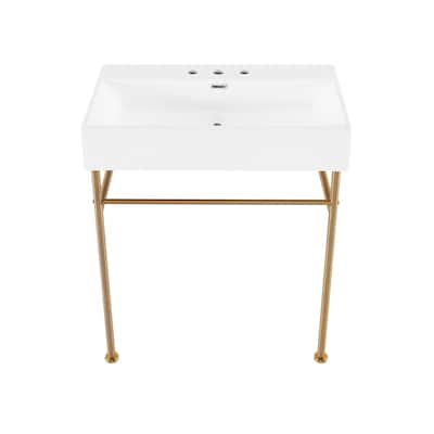 Swiss Madison SM-CS722-3 Claire 29-3/4" Rectangular Ceramic Console