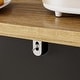 preview thumbnail 13 of 16, Black Cupboard,Wooden Sideboard Buffet Cabinet with Storage,Suitable for Organizing Pantry,Kitchen,Garage