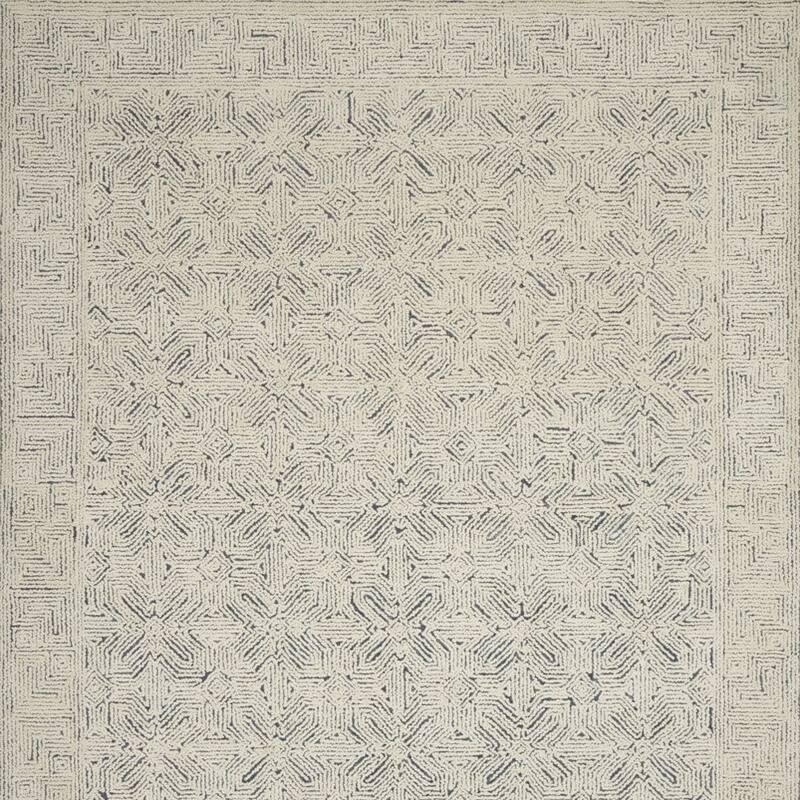 Duruq Power Loomed Abstract Modern Soft Area Rug By HomeRoots