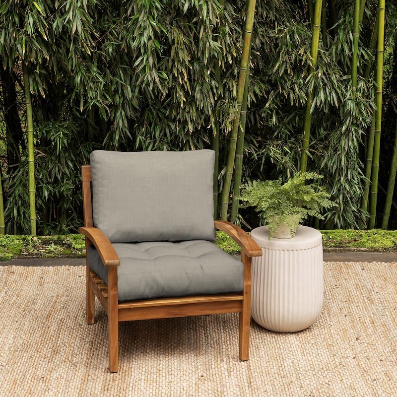 ARDEN earthFIBER Tufted Blowfill Deep Seat Set, 24 x 24