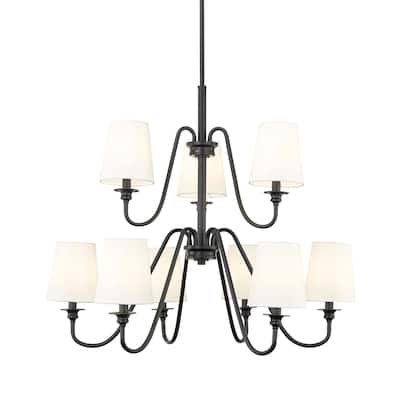 Z-Lite 7509-9-32 Gianna 9 Light 32" Wide Chandelier