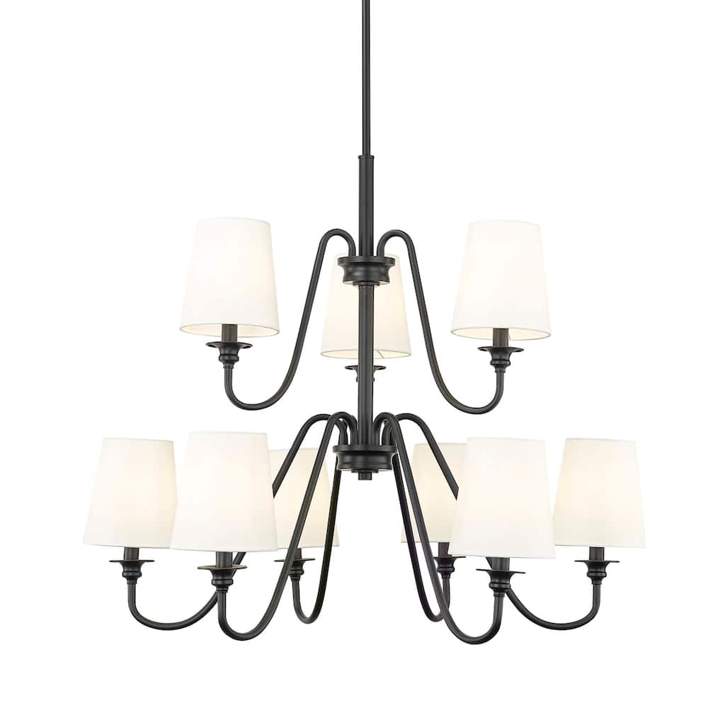 Z-Lite 7509-9-32 Gianna 9 Light 32" Wide Chandelier