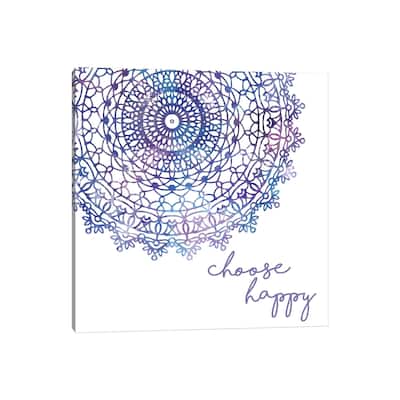 iCanvas "Cosmic Mandala I" by Noonday Design Canvas Print