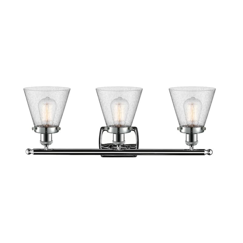 Innovations Lighting Small Cone 3 Light 26" Wide Vanity Light