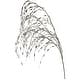 preview thumbnail 3 of 1, Weeping Willow Artificial Christmas Spray - 47" - Silver