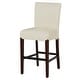 preview thumbnail 61 of 78, NPD Furniture Milton Bonded Leather Counter Stool White