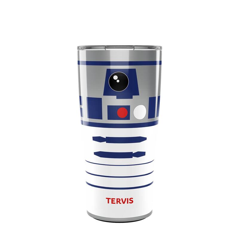 Tervis Traveler Star Wars R2-D2 Artoo Triple Walled Insulated Travel Tumbler, Stainless Steel - 20oz