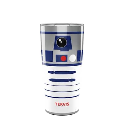 Tervis Traveler Star Wars R2-D2 Artoo Triple Walled Insulated Travel Tumbler, Stainless Steel