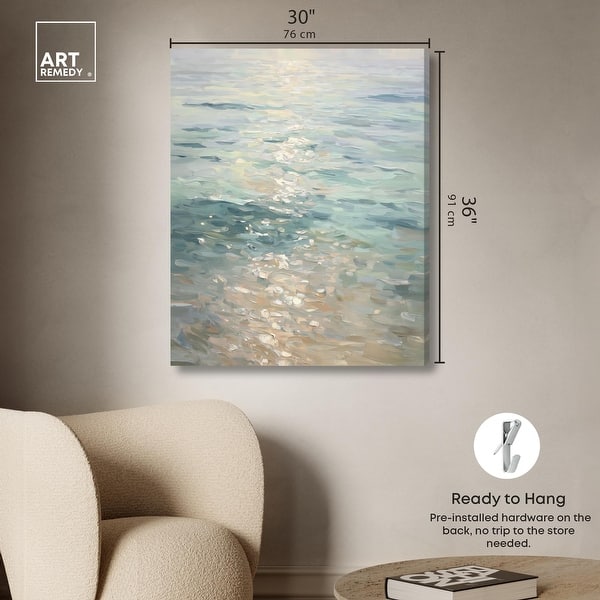 Sea Sunset Coastal Decor Canvas Print by Art Remedy - Bed Bath & Beyond ...
