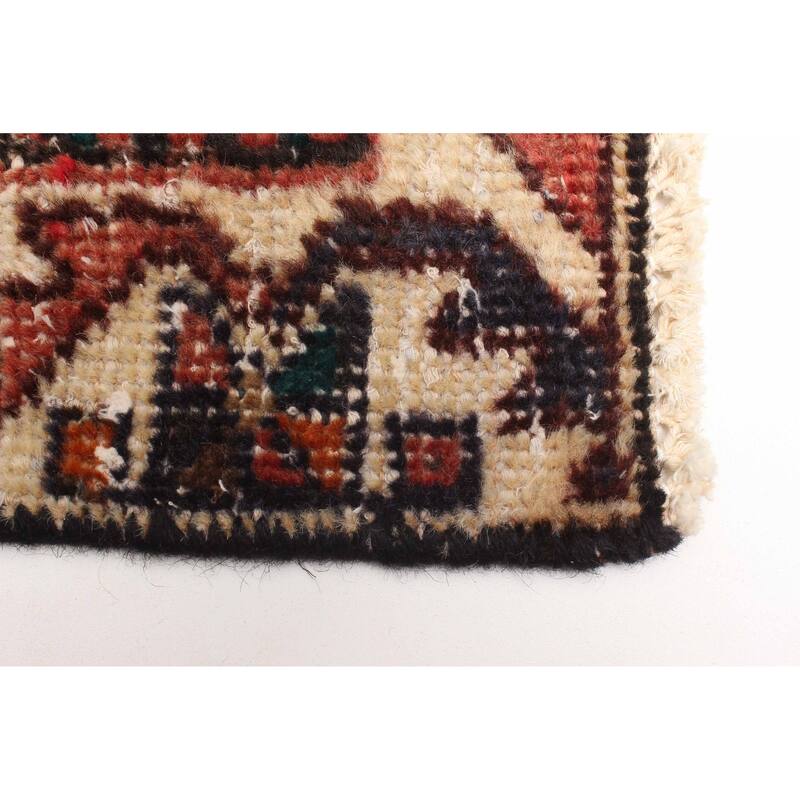 ECARPETGALLERY Hand-knotted Antalya Vintage Red Wool Rug - 4'1 x 6'4