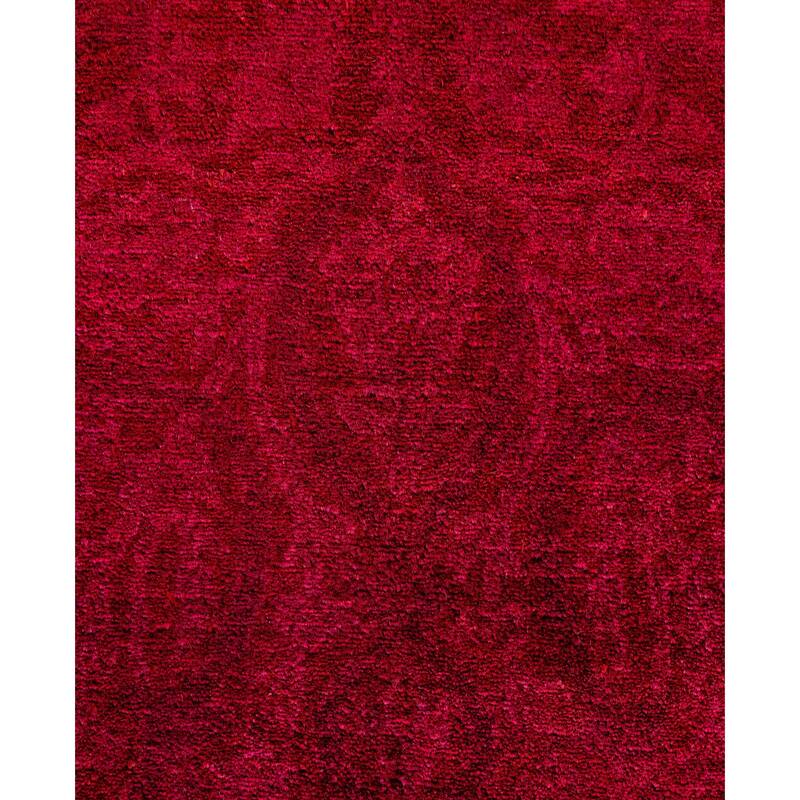 Overdyed One-of-a-Kind Hand-Knotted Area Rug - Pink - 8' 4" x 9' 10"