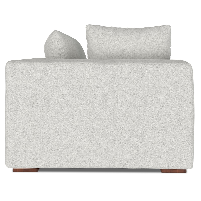 WyndenHall Marlee Left-Arm Sofa Module in Velvety Chenille Performance Fabric
