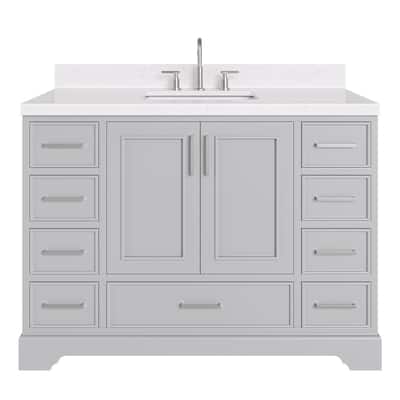 Ariel M048SCQRVO Stafford 48" Free Standing Single Basin Vanity Set