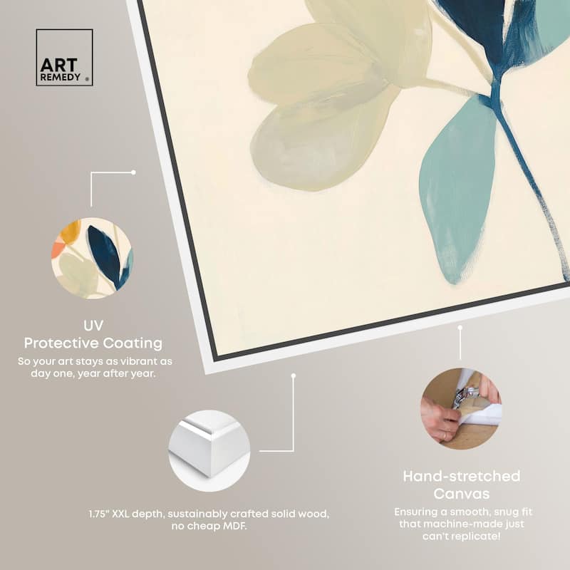 Meadow Motif Canvas by Art Remedy