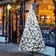 7FT Flocking Christmas Tree 1300 Branches - Bed Bath & Beyond - 36792352