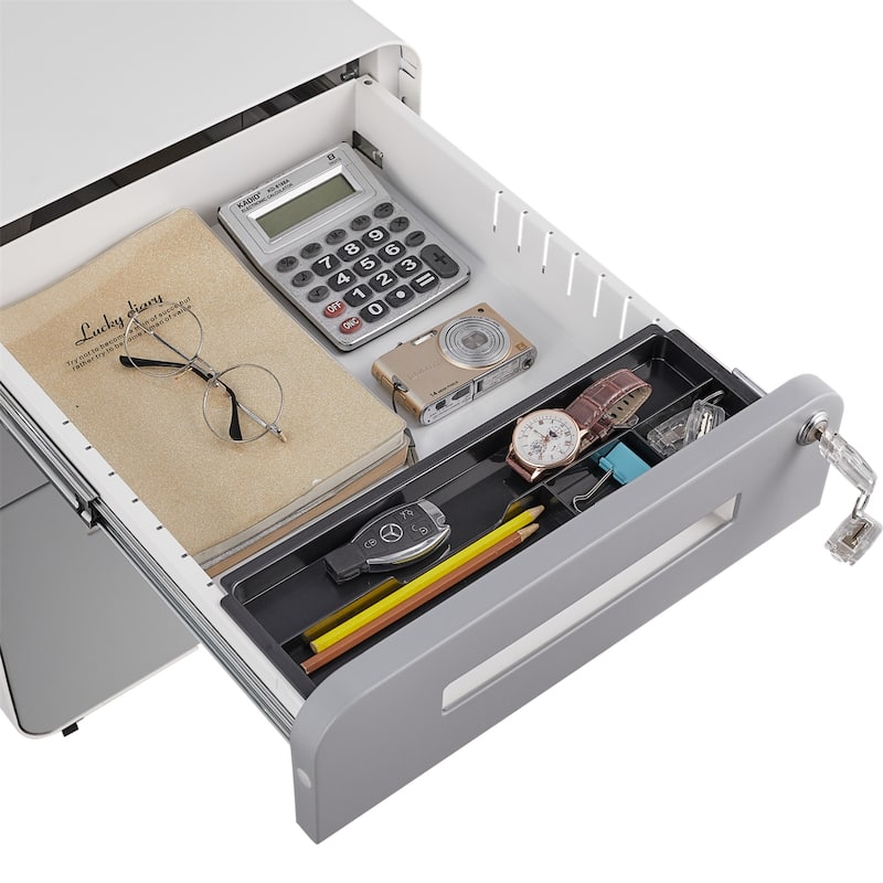 Mobile File Cabinet Under Desk Office,Versatile Storage Cabinet
