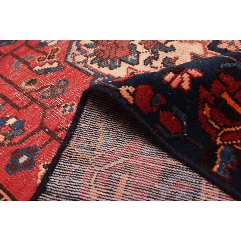 ECARPETGALLERY Hand-knotted Antalya Vintage Red Wool Rug - 5'1 x 9'7
