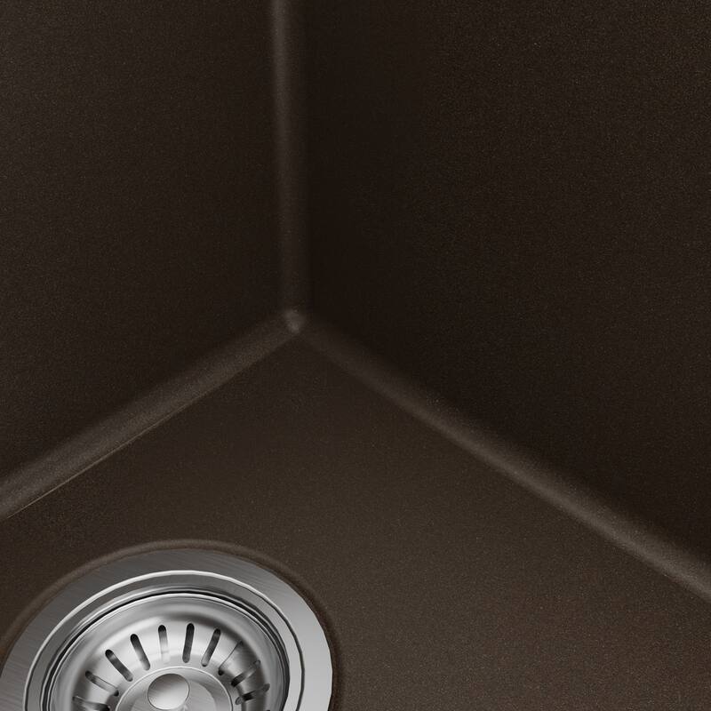 Karran 32" Undermount Double Equal Bowl Quartz Kitchen Sink Kit - 32" x 19.5" x 9"