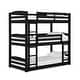 preview thumbnail 18 of 18, Avenue Greene Nola Triple Twin Wood Bunk Bed
