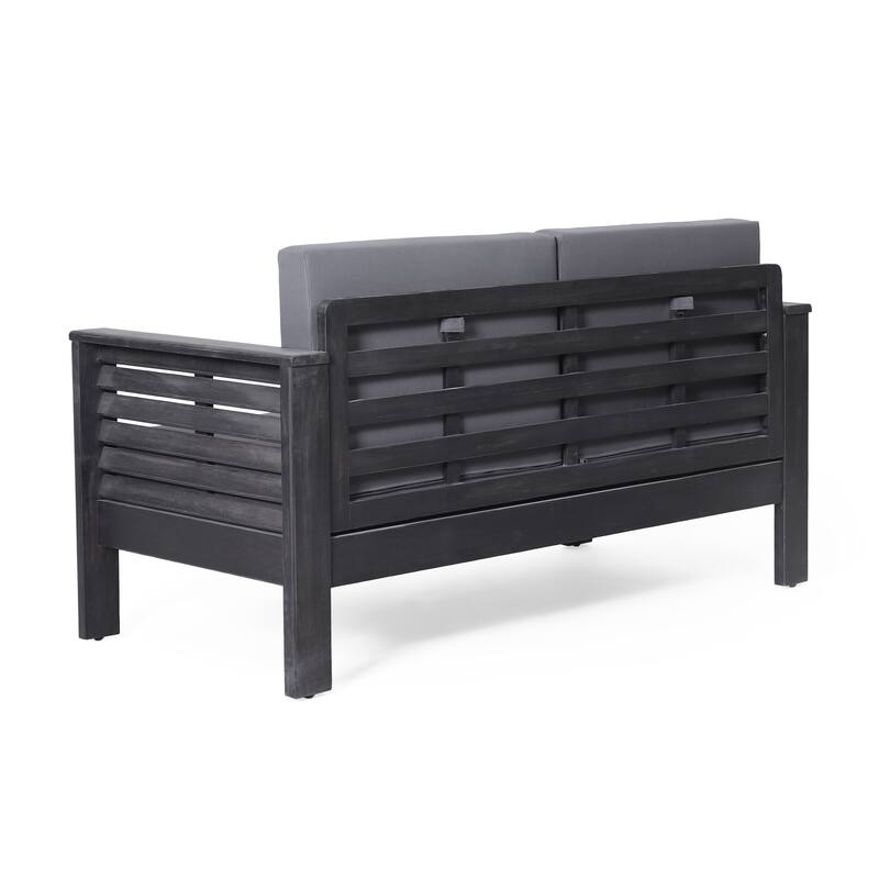 Loveseat and Coffee Table Set with Cushions