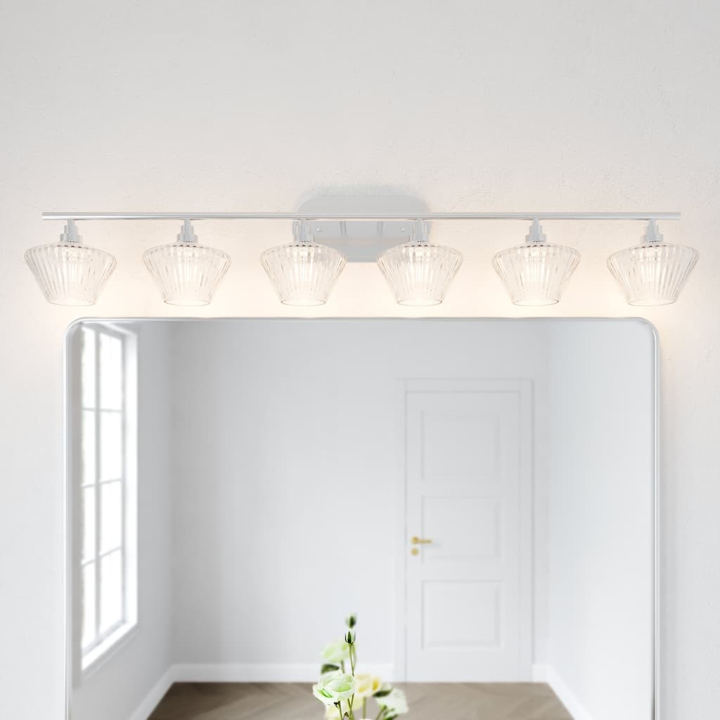 Acroma Bathroom Steel Dimmable Vanity Light