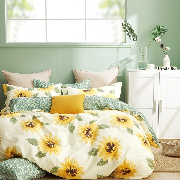 Mia Sunflower 100% Cotton Comforter Set