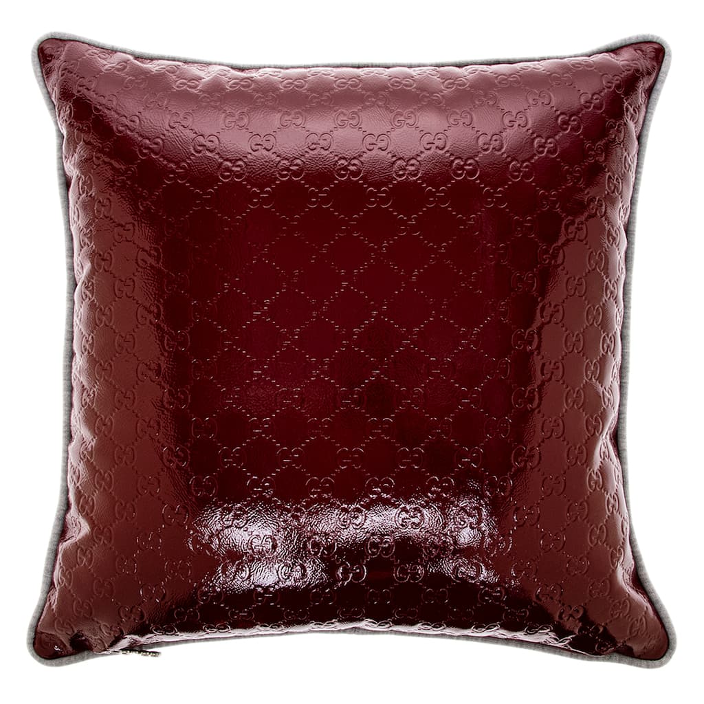 Gucci Embossed Throw Pillow with GG Monogram - 16.5 x 16.5 in