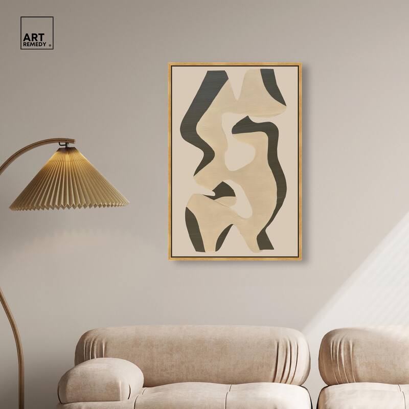 Shapes of Sage I Canvas by Art Remedy