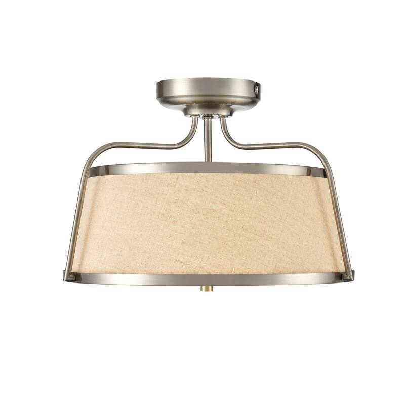 Millennium Lighting LED Semi-Flush Ceiling Mount - Brushed Nickel
