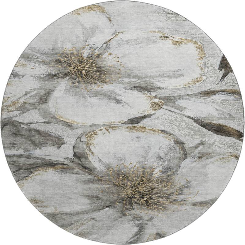 Premium Washable Super Soft Modern Floral Mayfield Rug