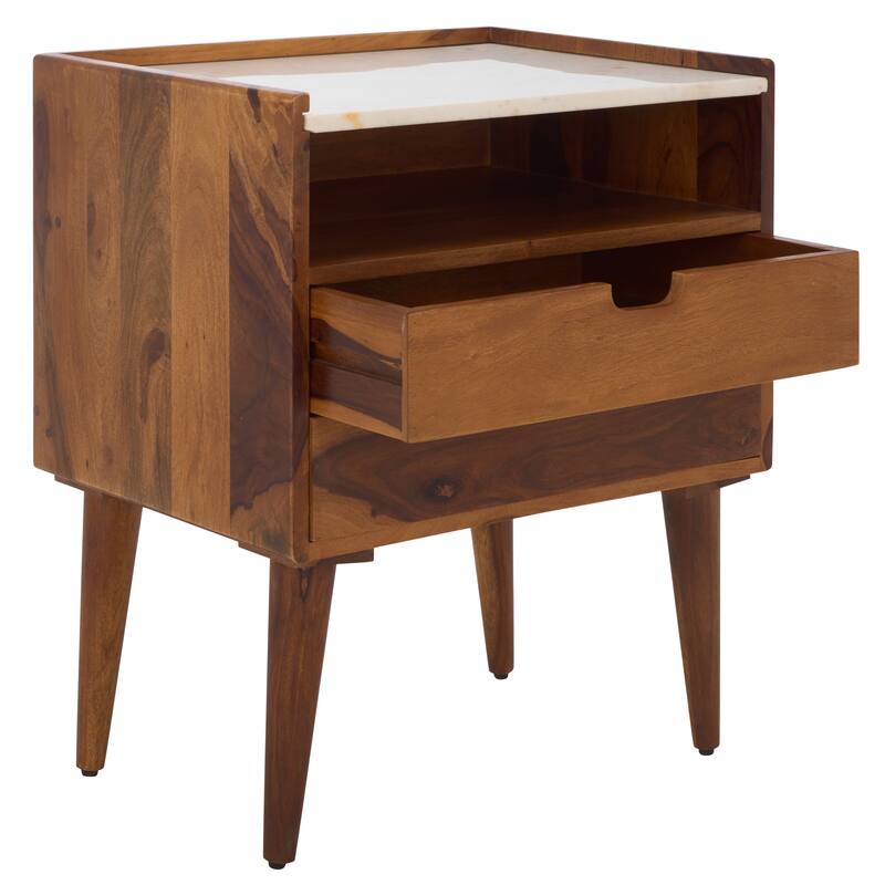 SAFAVIEH Home Alexi 2-Drawer Nightstand