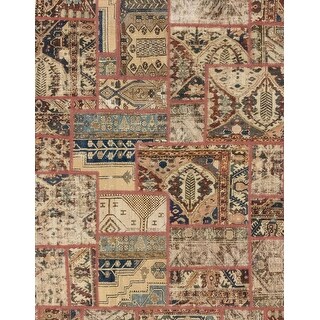 Ahgly Company Machine Washable Abstract Brown Sand Brown Area Rugs ...
