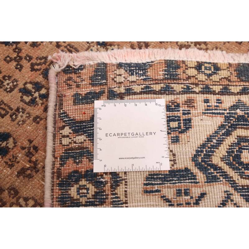 ECARPETGALLERY Hand-knotted Antalya Vintage Copper Wool Rug - 6'7 x 9'10