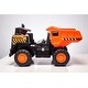 preview thumbnail 11 of 27, 24V Ride-On Dump Truck , Automatic Trailer, Bluetooth, and Music - Electric Construction Vehicle Toy,Halloween gift