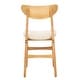preview thumbnail 45 of 98, SAFAVIEH Lucca Retro Dining Chair (Set of 2) - 17.3" x 20.8" x 33.1"