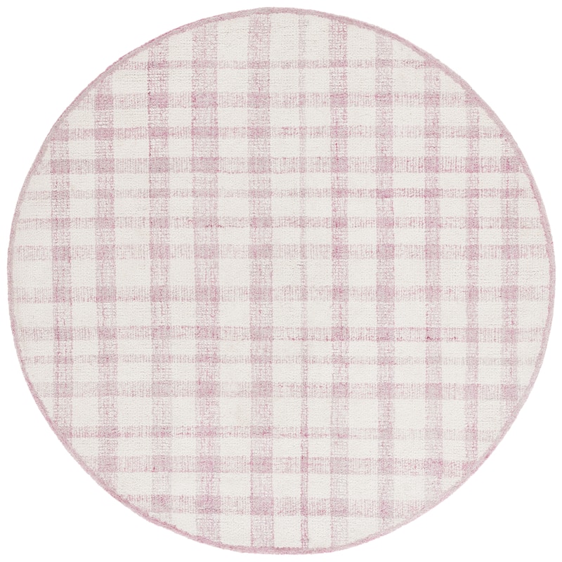 SAFAVIEH Handmade Abstract Zilia Checkered Wool Rug