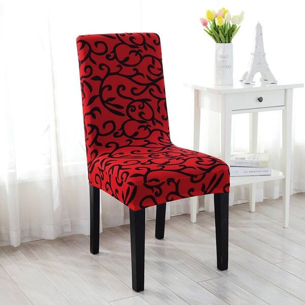 Shop 6pcs Elastic Short Decorative Slipcovers Chair Covers For