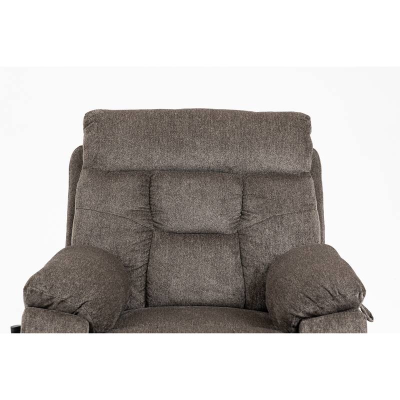 Power Lift Recliner Chair Massage and Heat,Dual Motor Lift Recliner,Electric Recliner with Cup Holders Pocket,400lbs