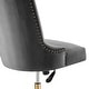 preview thumbnail 20 of 52, Empower Channel Tufted Performance Velvet Office Chair in Gold Teal