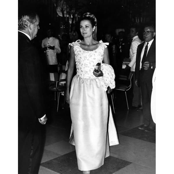 Grace Kelly wearing a gown at an event Photo Print - Bed Bath & Beyond -  25466504